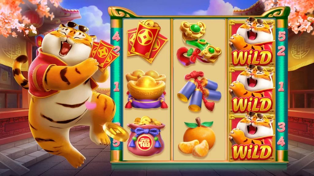 Meja Dragon Tiger dengan taruhan Dragon Tiger Tie